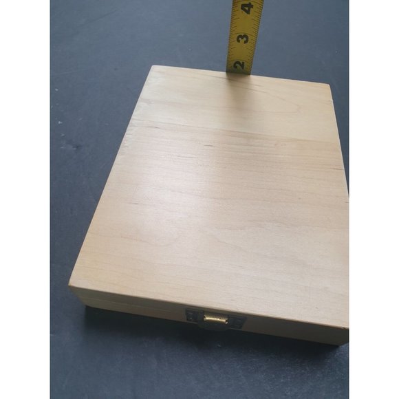 Cribbage Game Set Travel Wood Box Great American - Picture 11 of 11